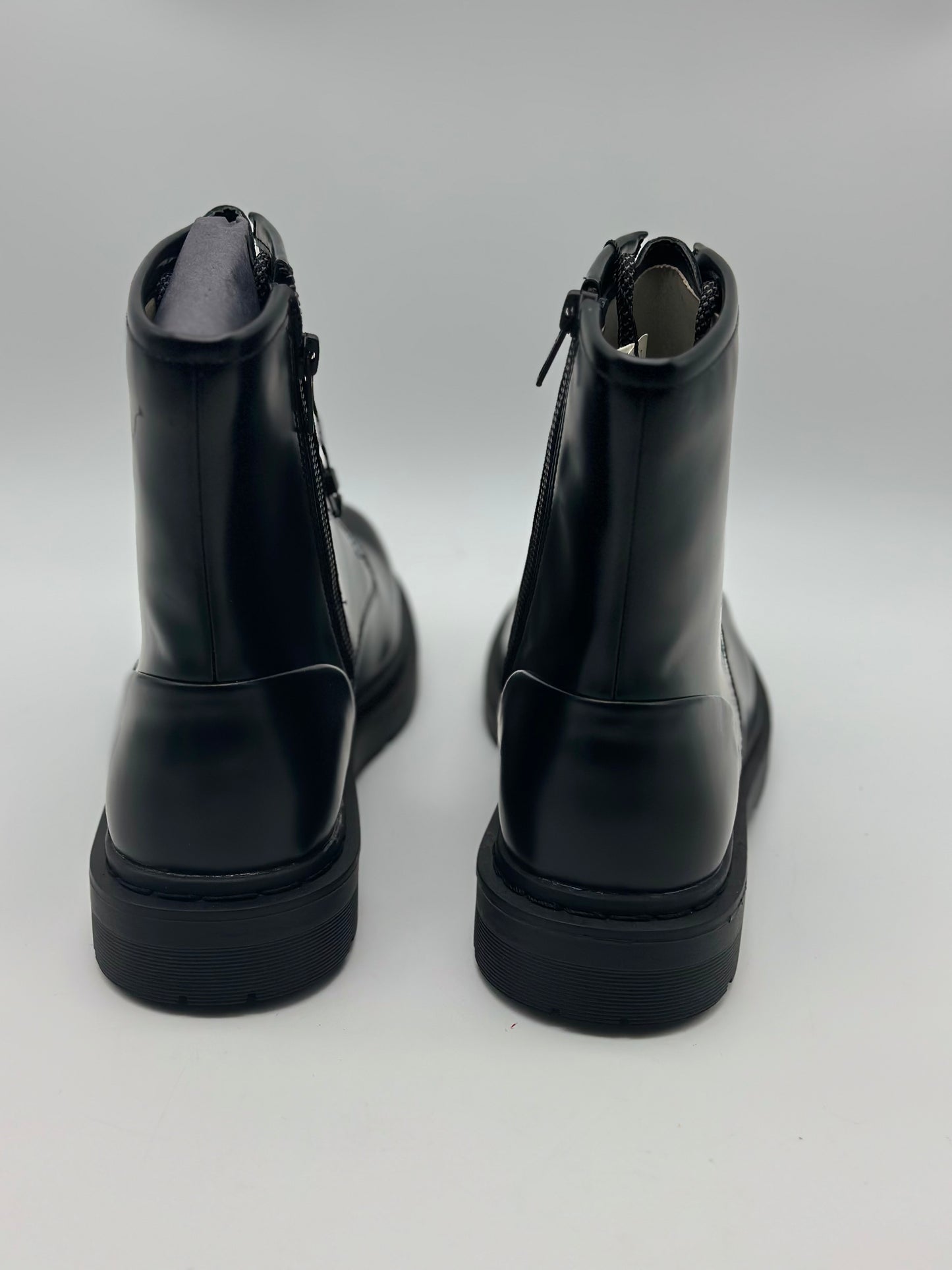 Bottines à lacets - black