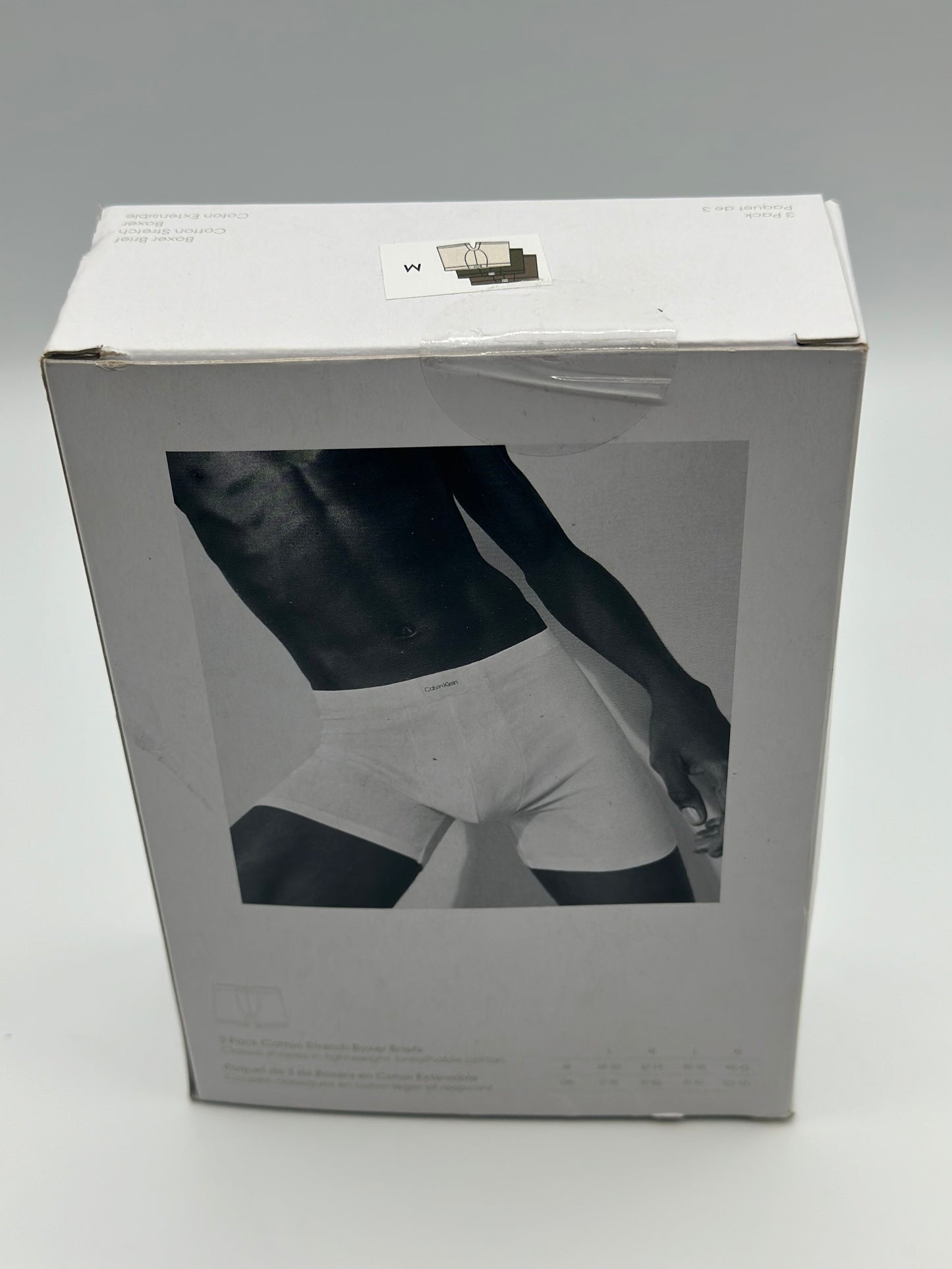 CALVIN KLEIN UNDERWEAR BOXER 3-PACK tailles M neuf