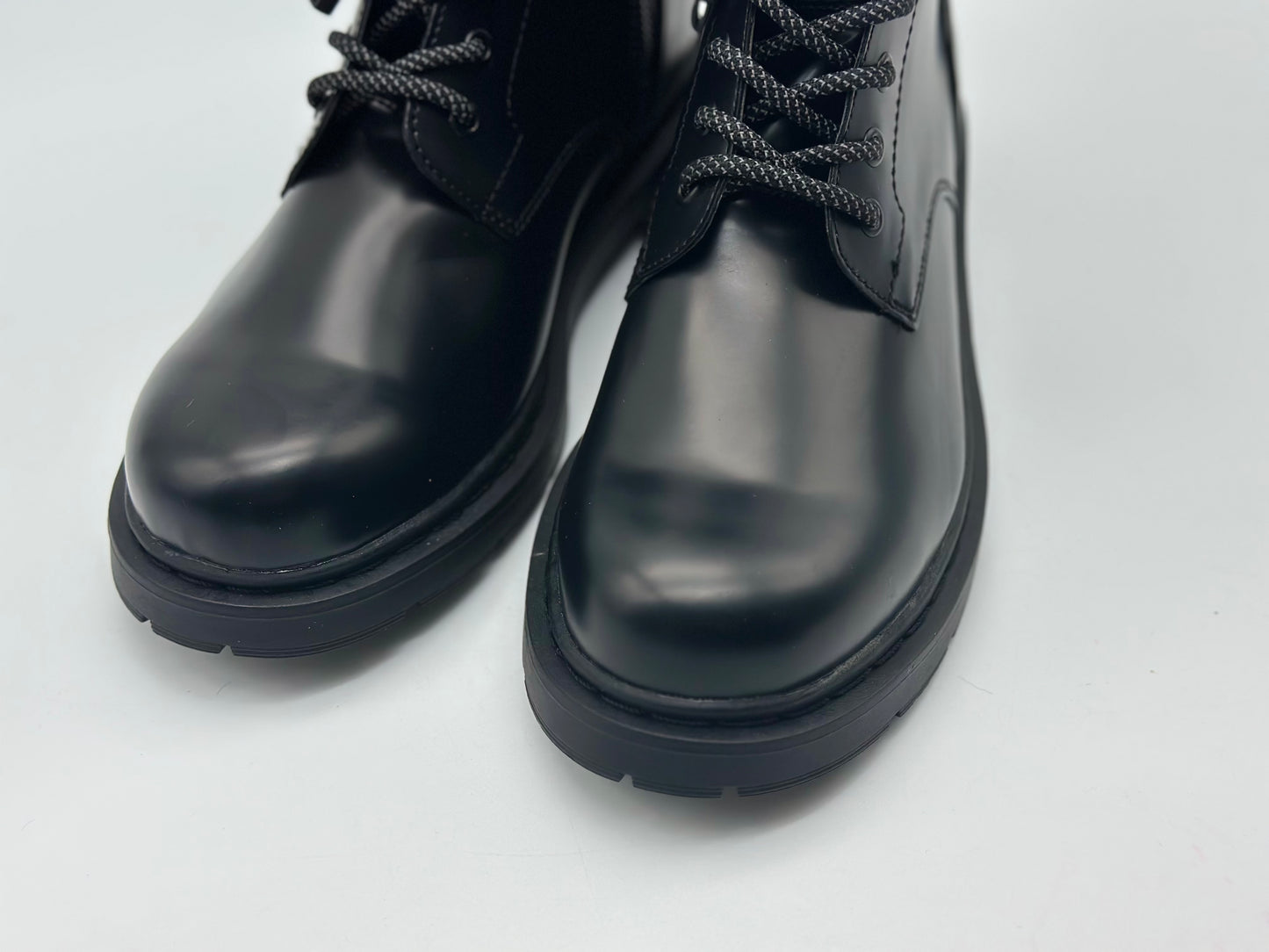 Bottines à lacets - black