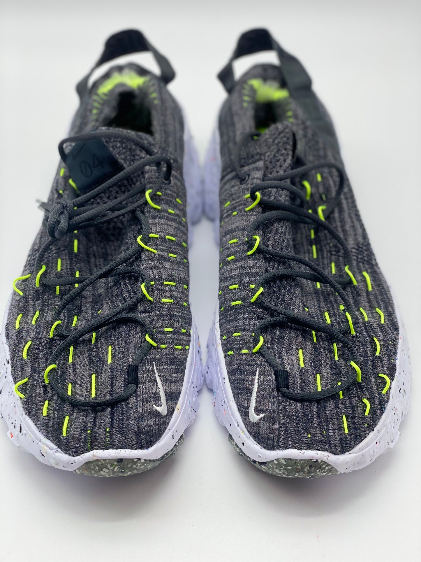 Chaussures de running Nike Space Hippie 04 pour hommes - Noir - Synthétique - Lacets
