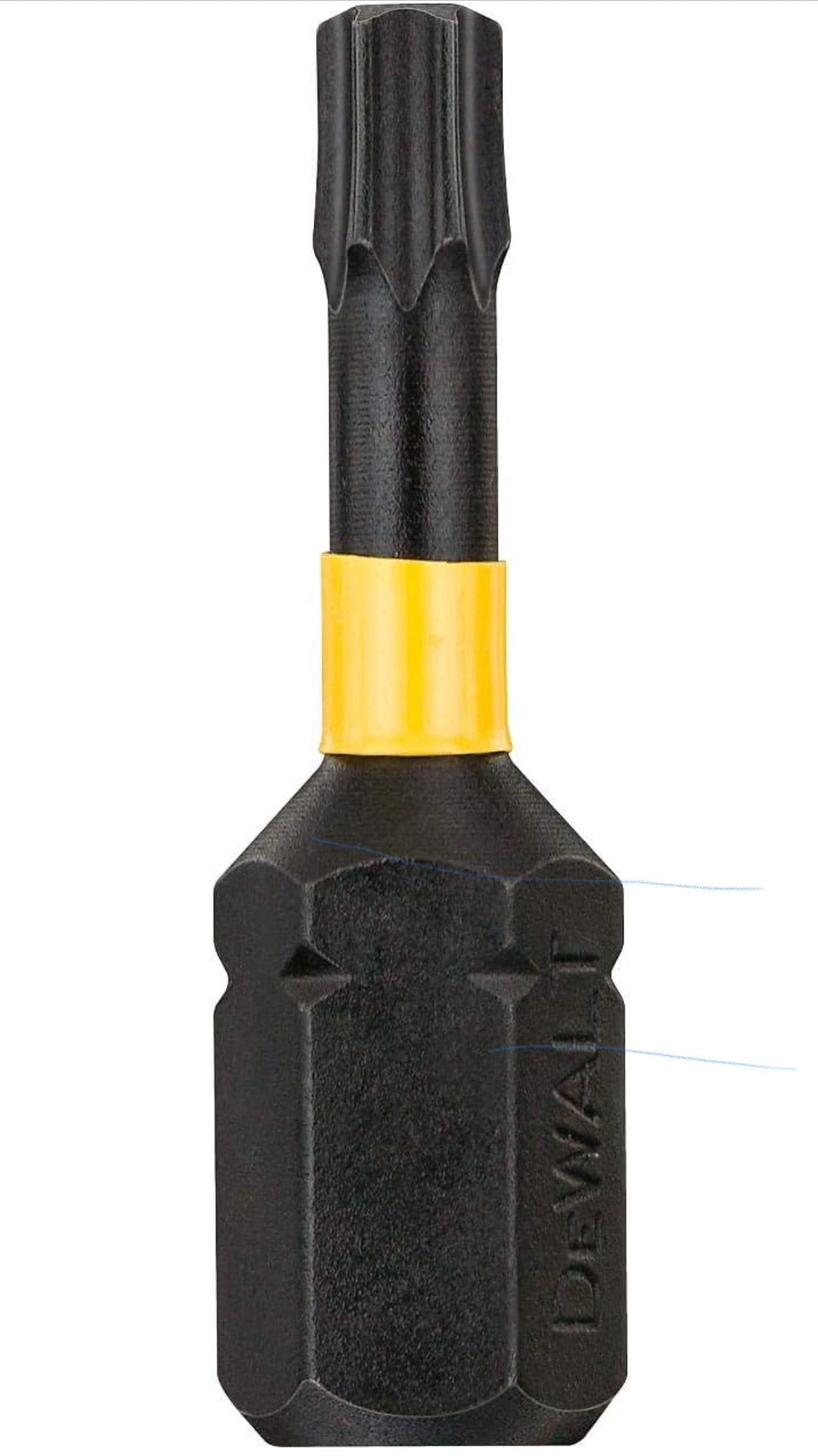 DEWALT DT70522T-QZ Petite Boîte d'embouts Impact Torsion - PZ2 x6, T15 x3, T20 x3, T25 x3 - Pour Perceuse-Visseuse