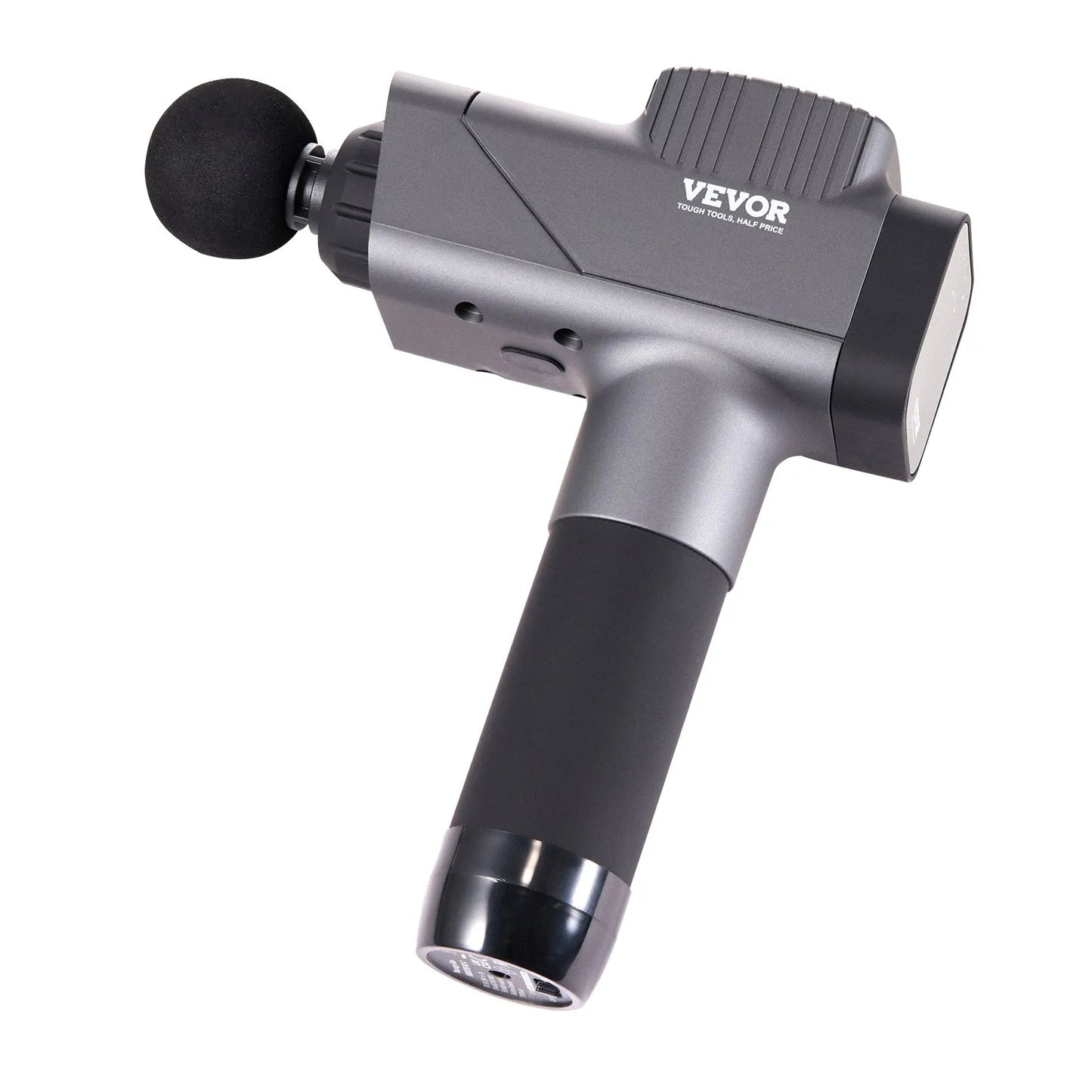 VEVOR Pistolet de massage tissus profonds masseur muscle à percussion 6 têtes