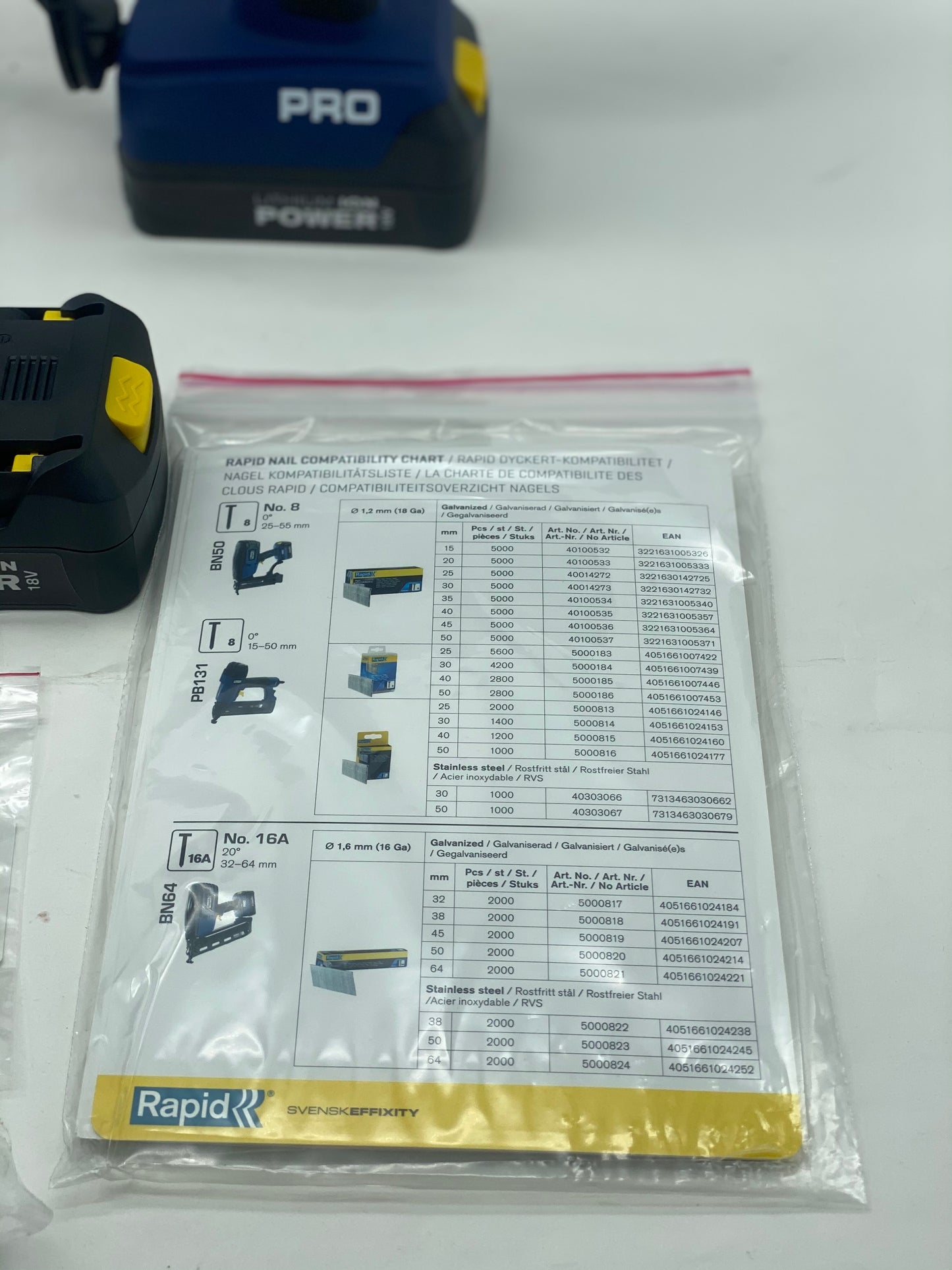CLOUEUR PROFESSIONNEL PRO BN50 RAPID neuve