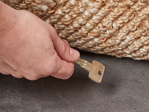 Boite a clef sécurisée, Fixation murale, Extérieur, 11.9 x 8.5 x 3.6 cm, Gris/Noir neuve