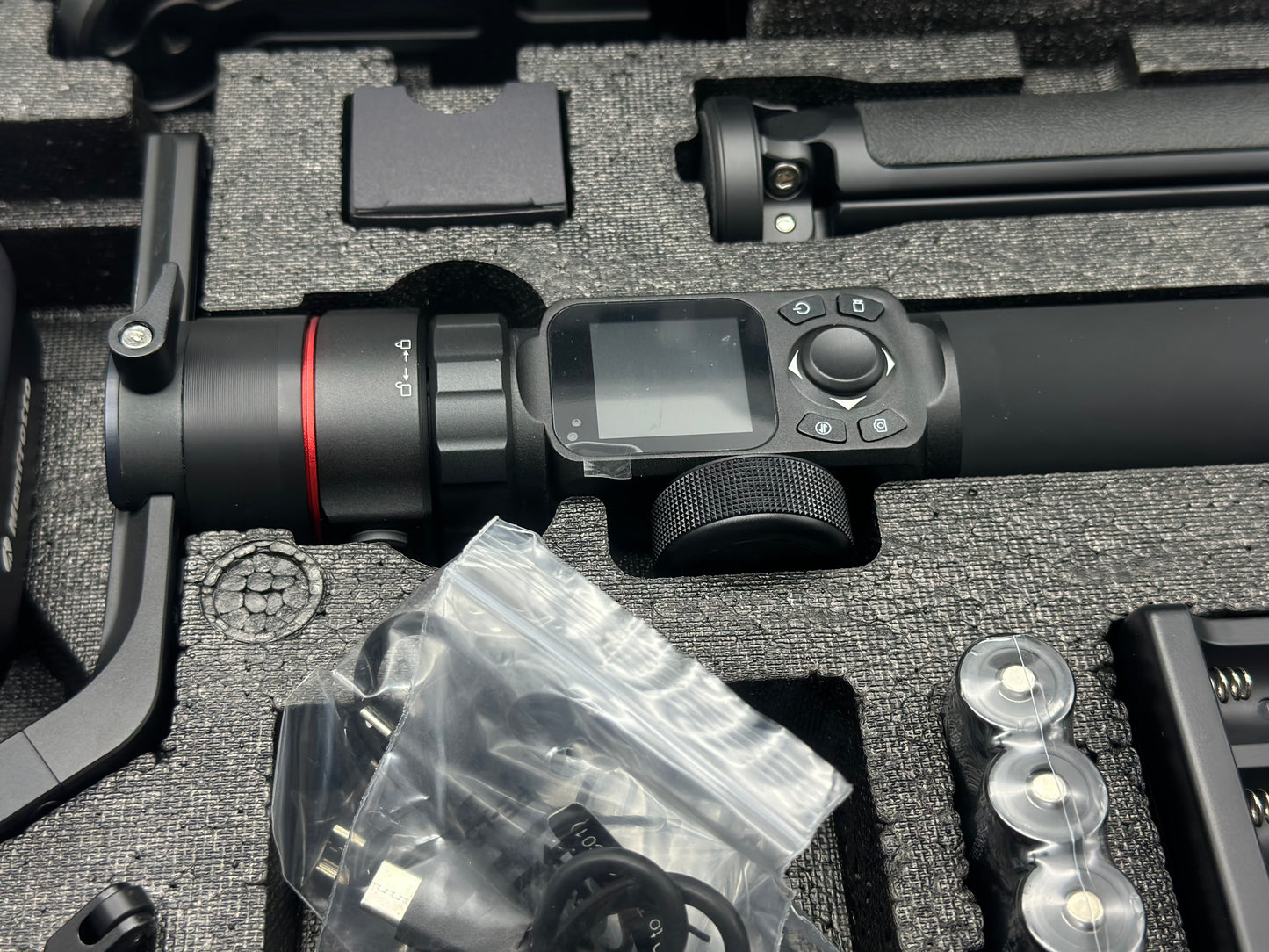 Stabilisateur Pro Portable à Cardan 3 Axes pour Appareils Photo Reflex, Idéal pour Les photographes