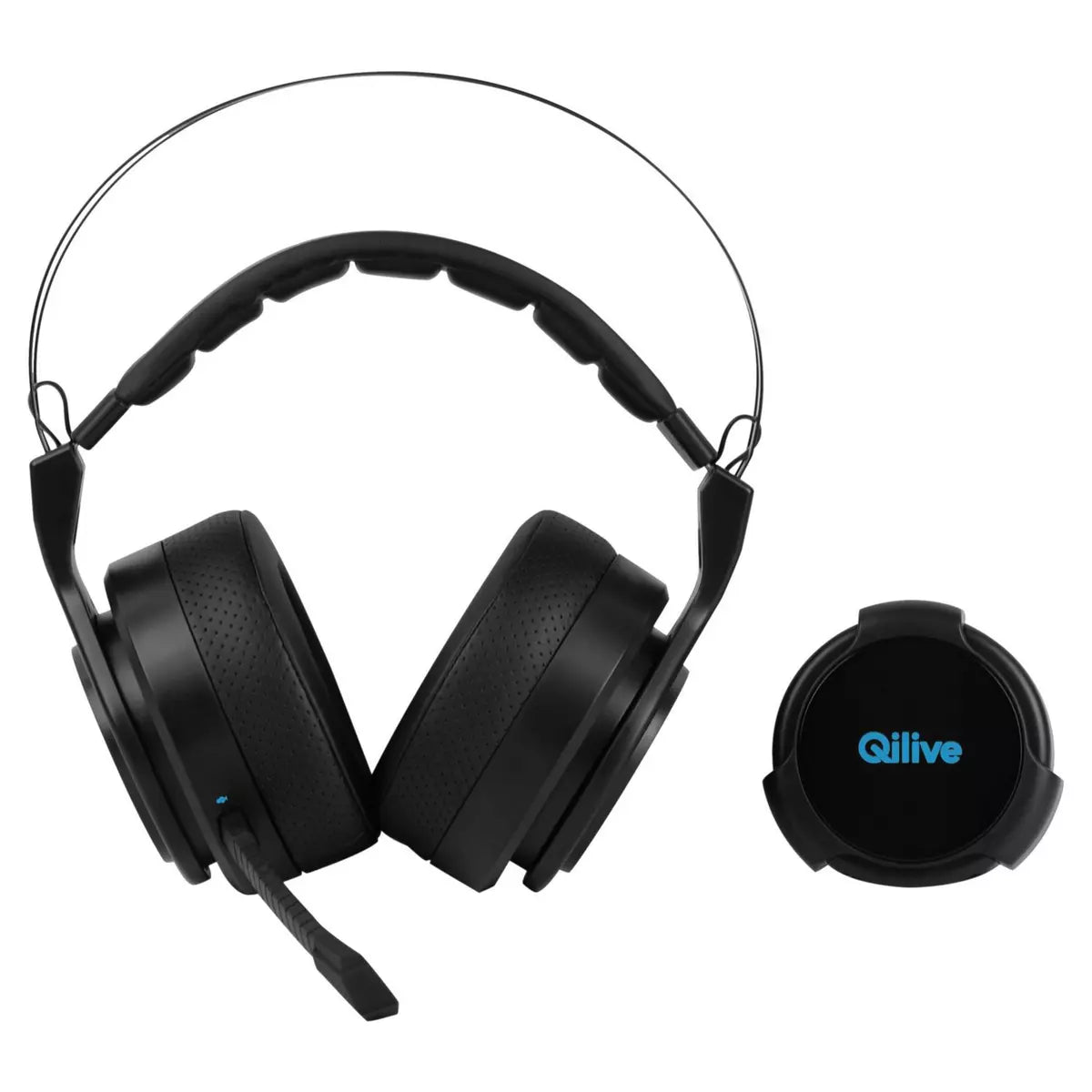 QILIVE
Casque sans fil Gaming Q.3738 Noir
Microphone - Stéréo - 6 heures d'autonomie