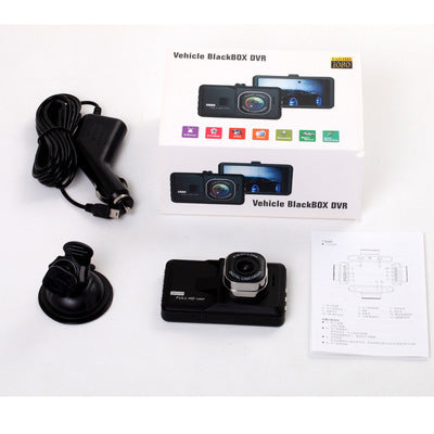 Camera embarquée, dash cam Enregistreur de conduite caché Acier en or noir 3,0 pouces HD 1080P Enregistreur de conduite de voiture Spot du fabricant