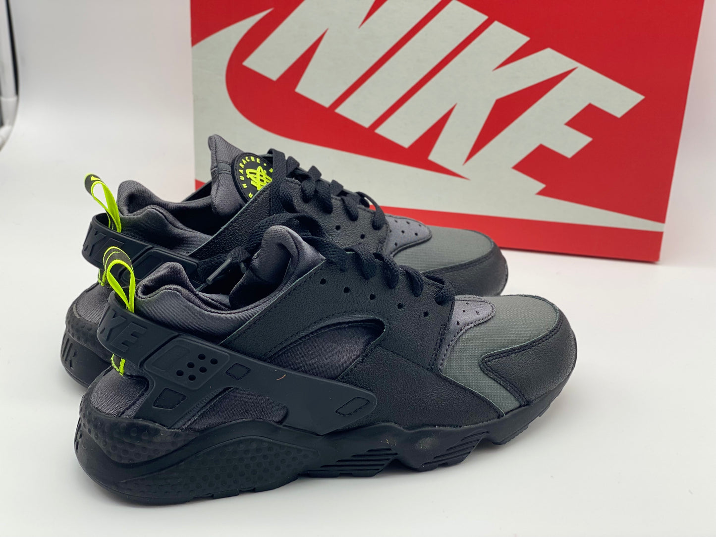 Nike air Huarache Hommes Sneaker Noir Loisirs Chaussures de Sport