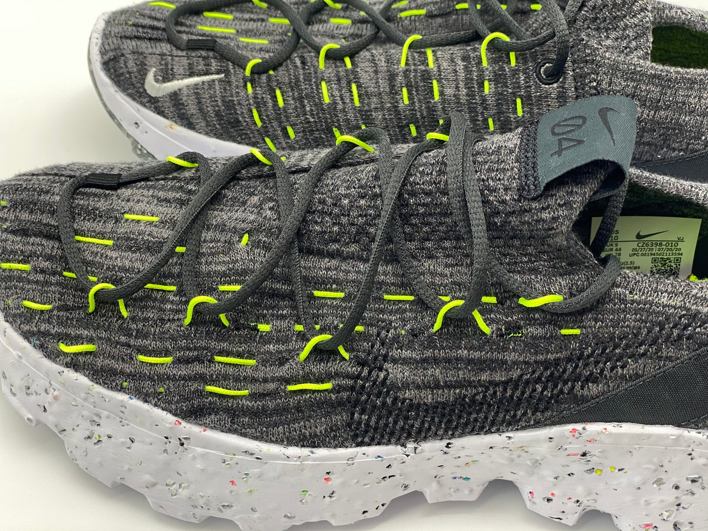 Chaussures de running Nike Space Hippie 04 pour hommes - Noir - Synthétique - Lacets