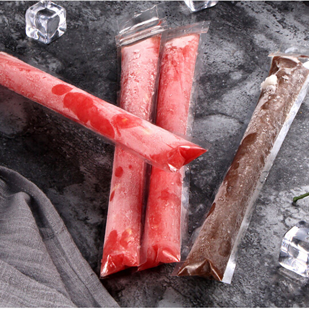 Pack "Ice-Maker" – Sacs à Sorbet Jetables avec Système de Fermeture Étanche