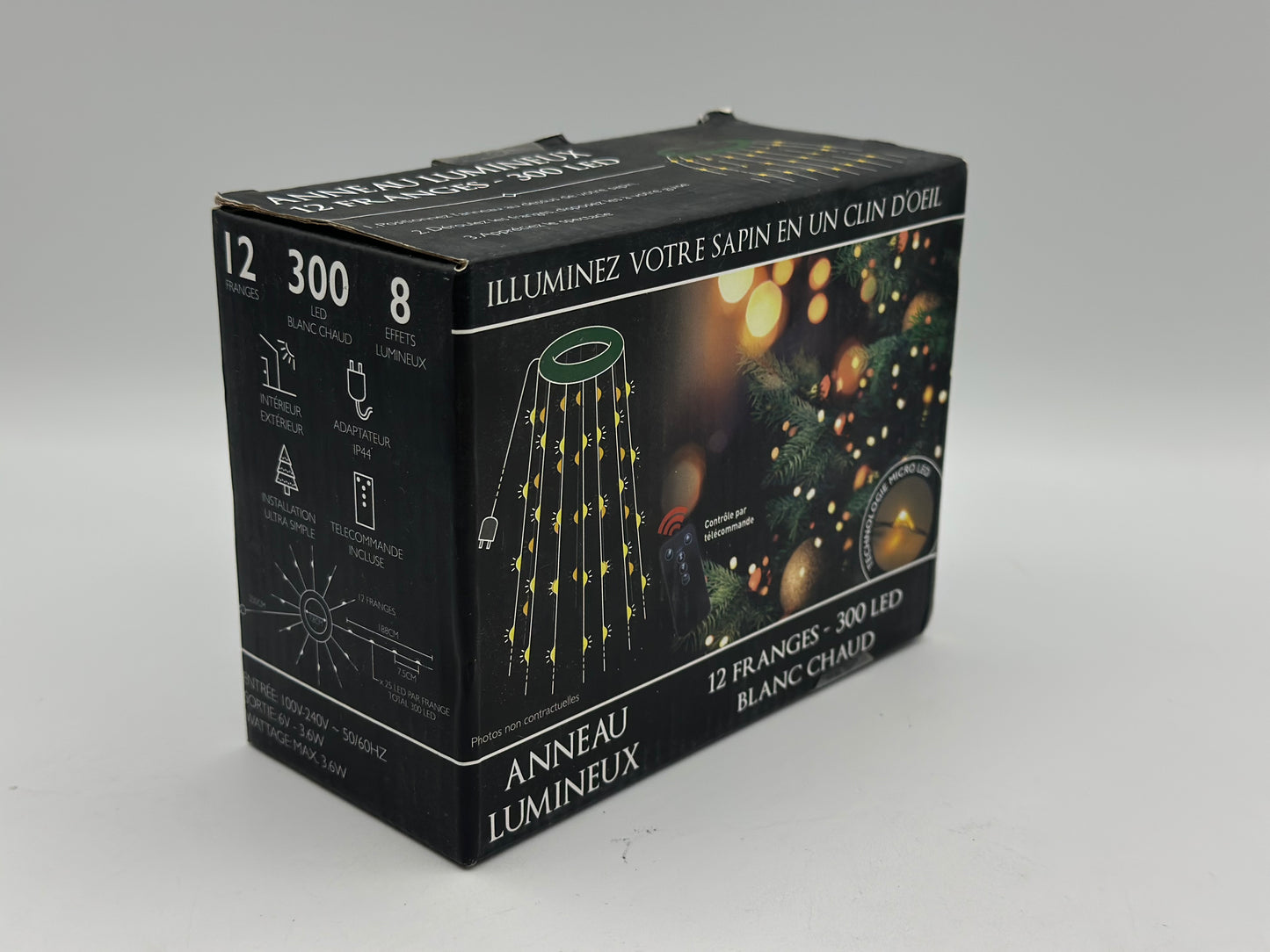 Guirlandes lumineuses pour sapin
