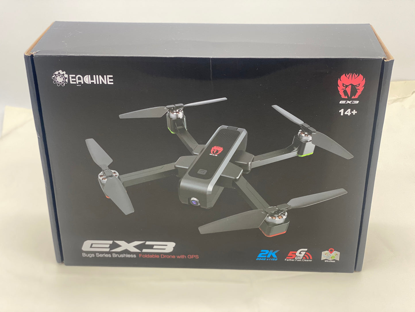 EACHINE EX3 Une Batterie 7.6V 3400mAh pour Drone EX3 Batterie Lithium-ION Haute Conversion (original)
