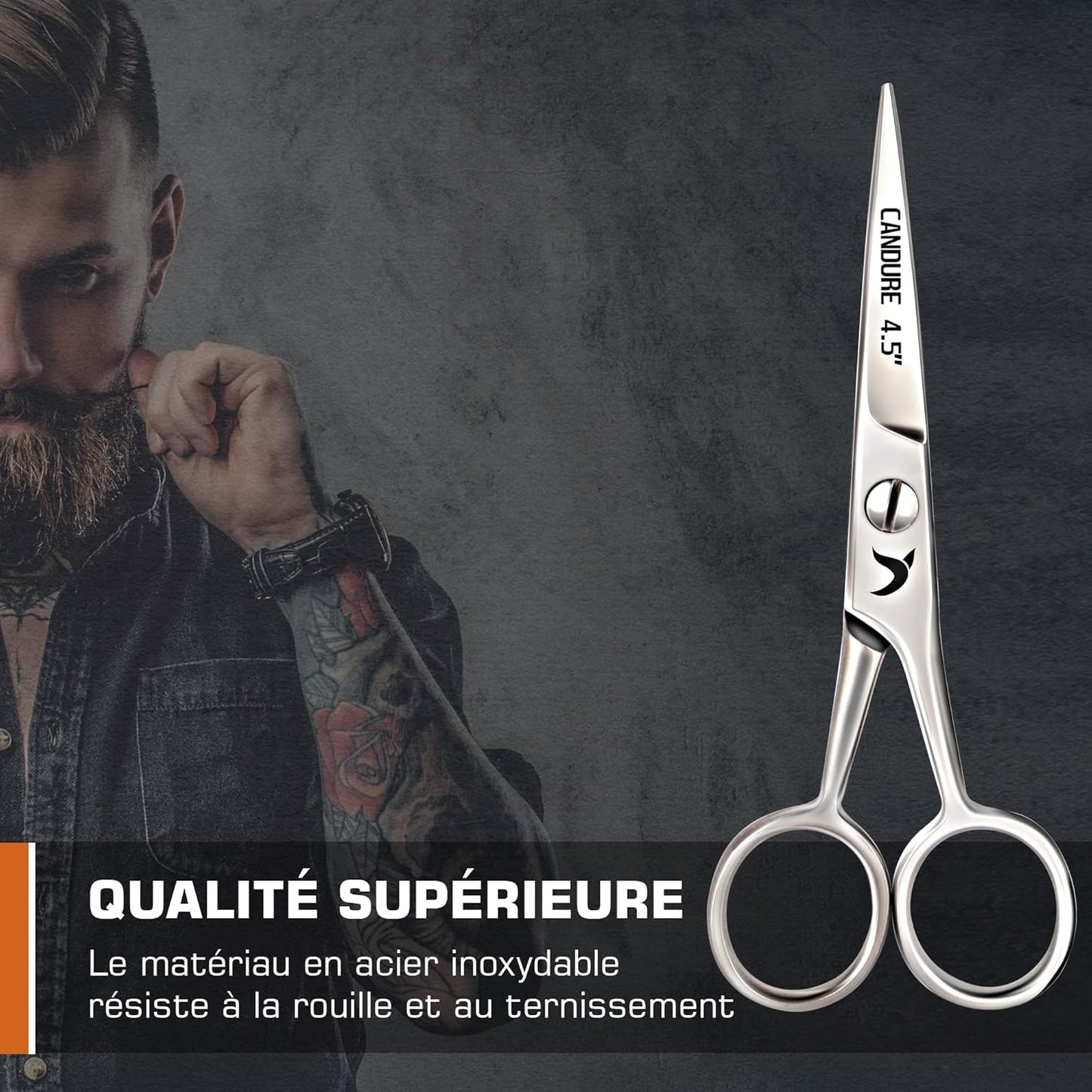 Ciseaux Moustache Barbe Nez et Oreilles Épilation Cheveux pour Bébés