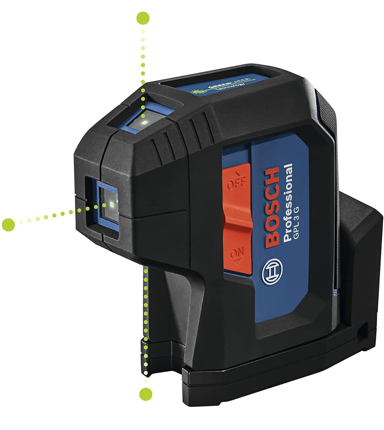 Bosch Professional laser 3 points (laser vert, portée : jusqu’à 30 m, housse Produit neuf