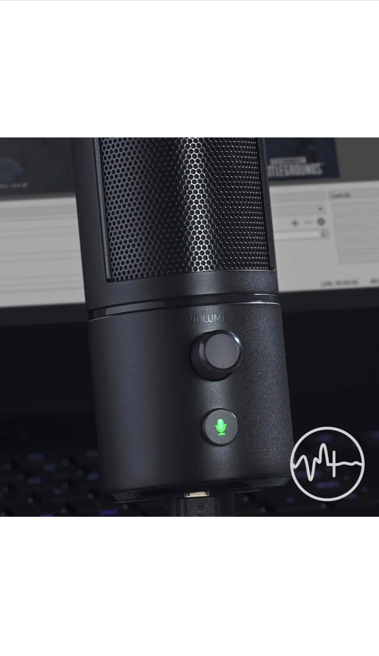 Razer Seiren X : micro à condensateur à directivité supercardioïde