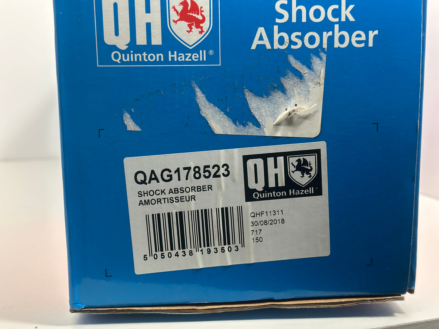 QUINTON HAZELL QAG178523 Amortisseur
Pression de gaz, Système bitube, Jambe de suspension, Goujon en haut