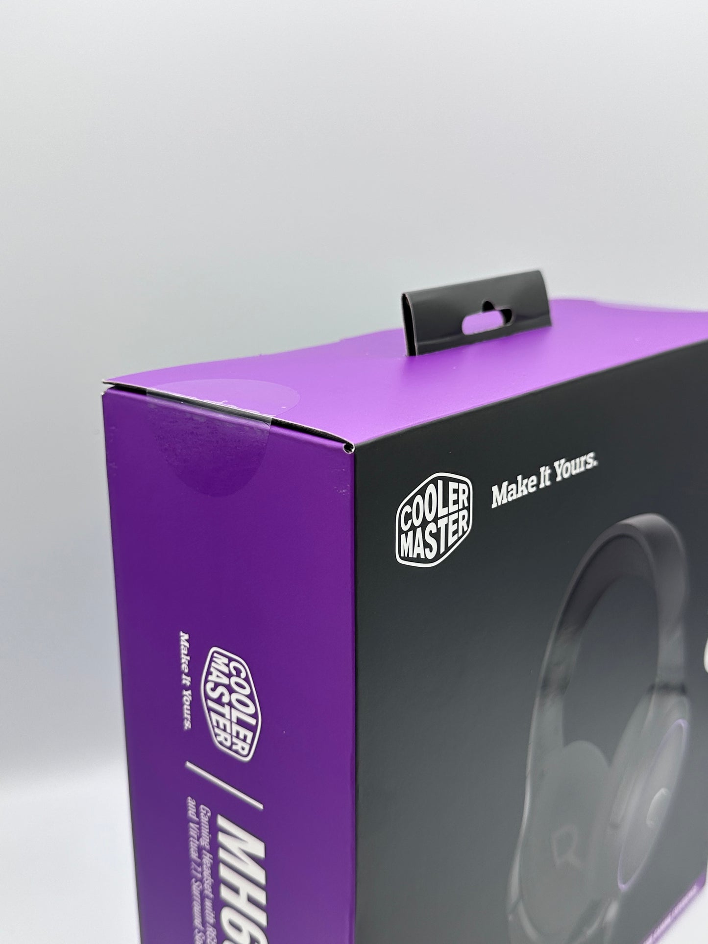 Casque de jeu Cooler Master RGB avec son surround virtuel 7.1 - Multiplateforme compatible avec les haut-parleurs audio en néodyme de 50 mm, un micro à flèche ultra-transparent et un cadre portable - USB de type A, noir