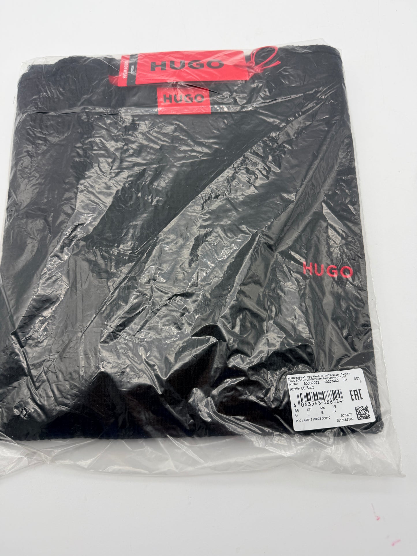 Hugo Austin Ls Shirt Pyjama à Manches Longues Homme