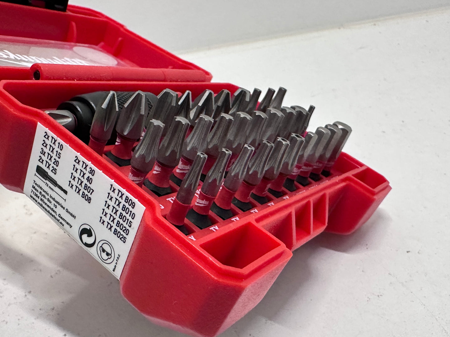Milwaukee Shockwave 4932472060 Lot de 31 embouts de tournevis