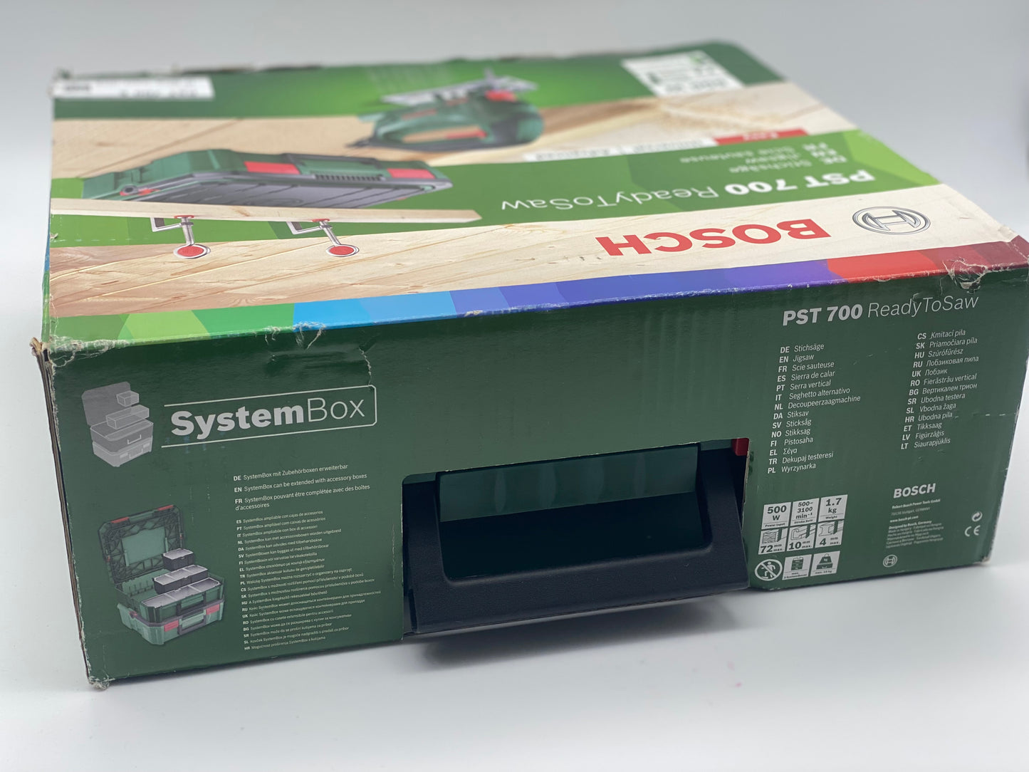 Scie sauteuse Home and Garden - PST 700 E ReadyToSaw - Coffret et accessoires neuve