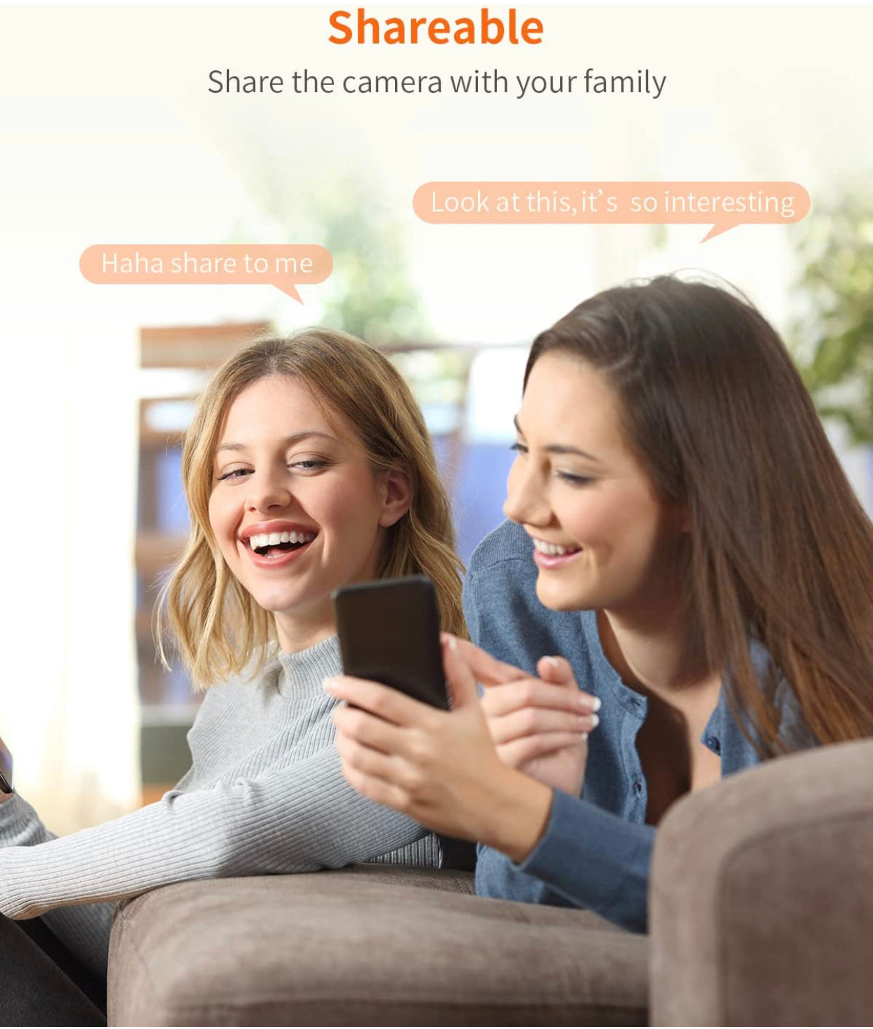 Caméra Surveillance WiFi Extérieure sans Fil, 2Cameras +Base, IP 1080P avec Reconnaissance Faciale