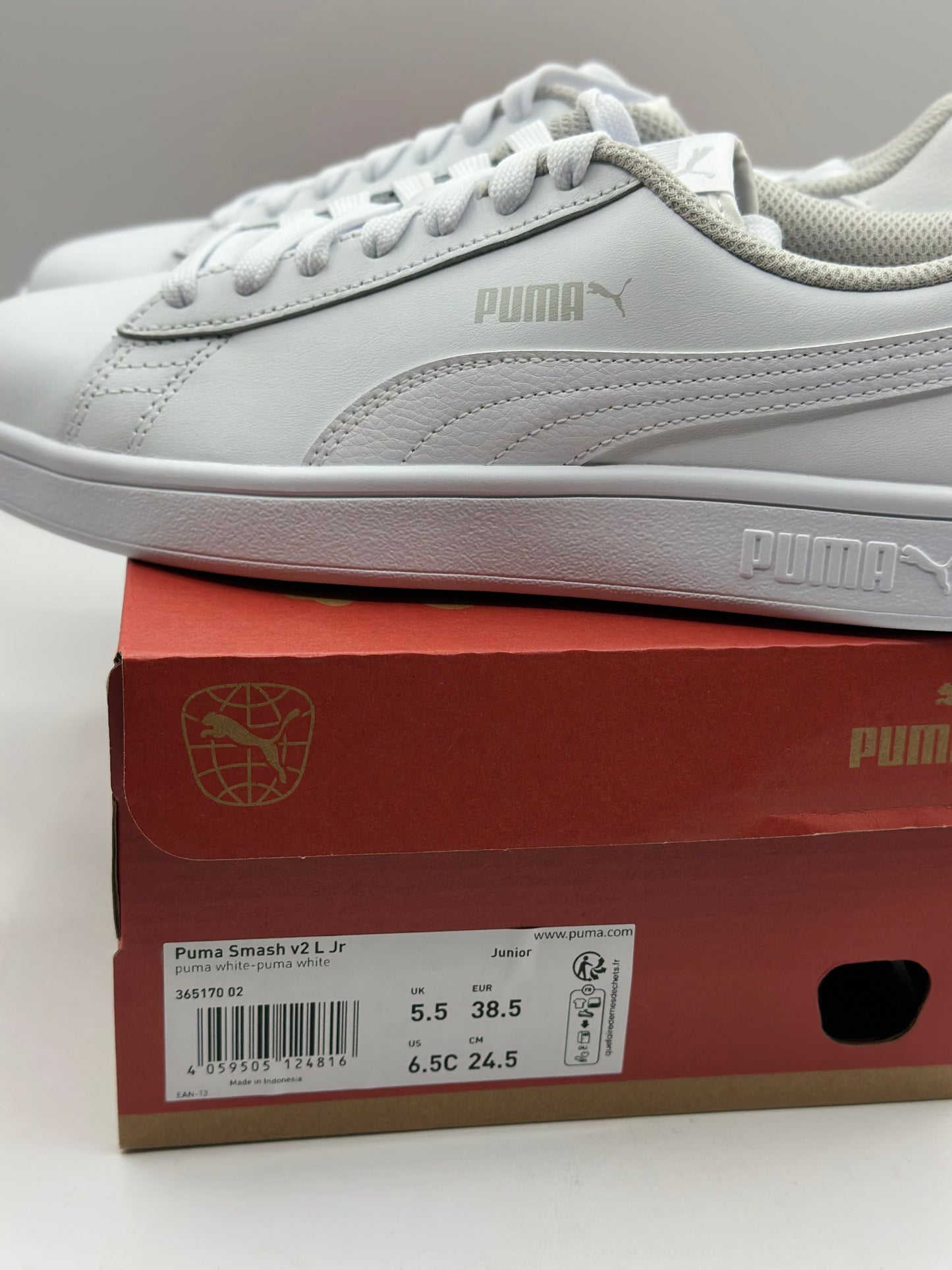 PUMA Smash V2 L Jr Baskets Basses
