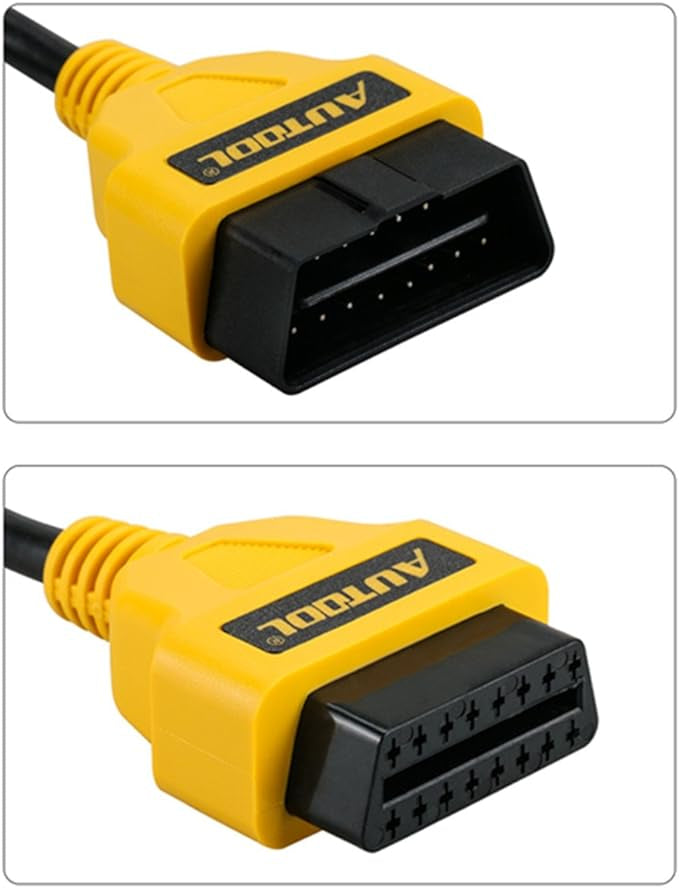 Câble d’extension OBD2 automobile mâle vers femelle neuf