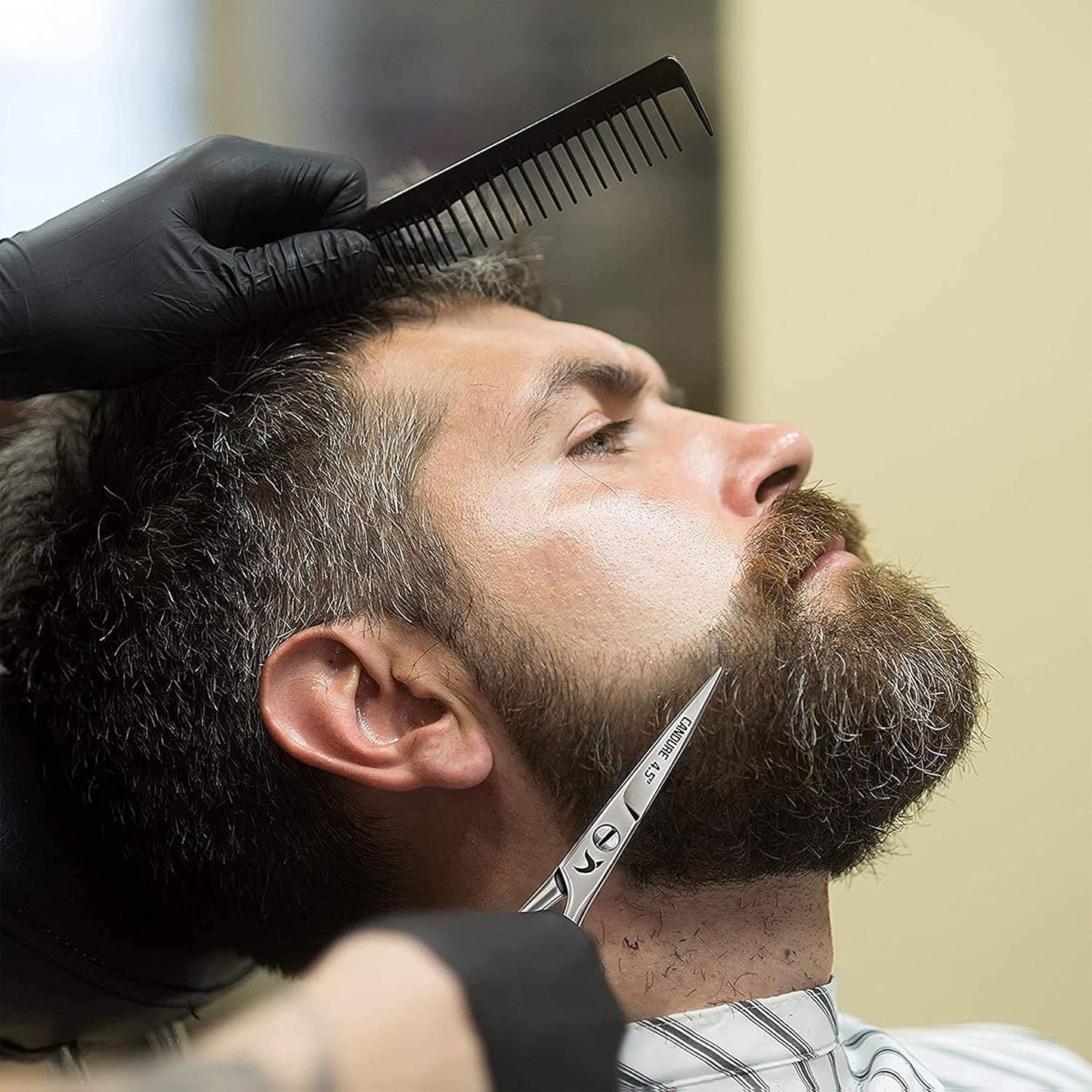Ciseaux Moustache Barbe Nez et Oreilles Épilation Cheveux pour Bébés