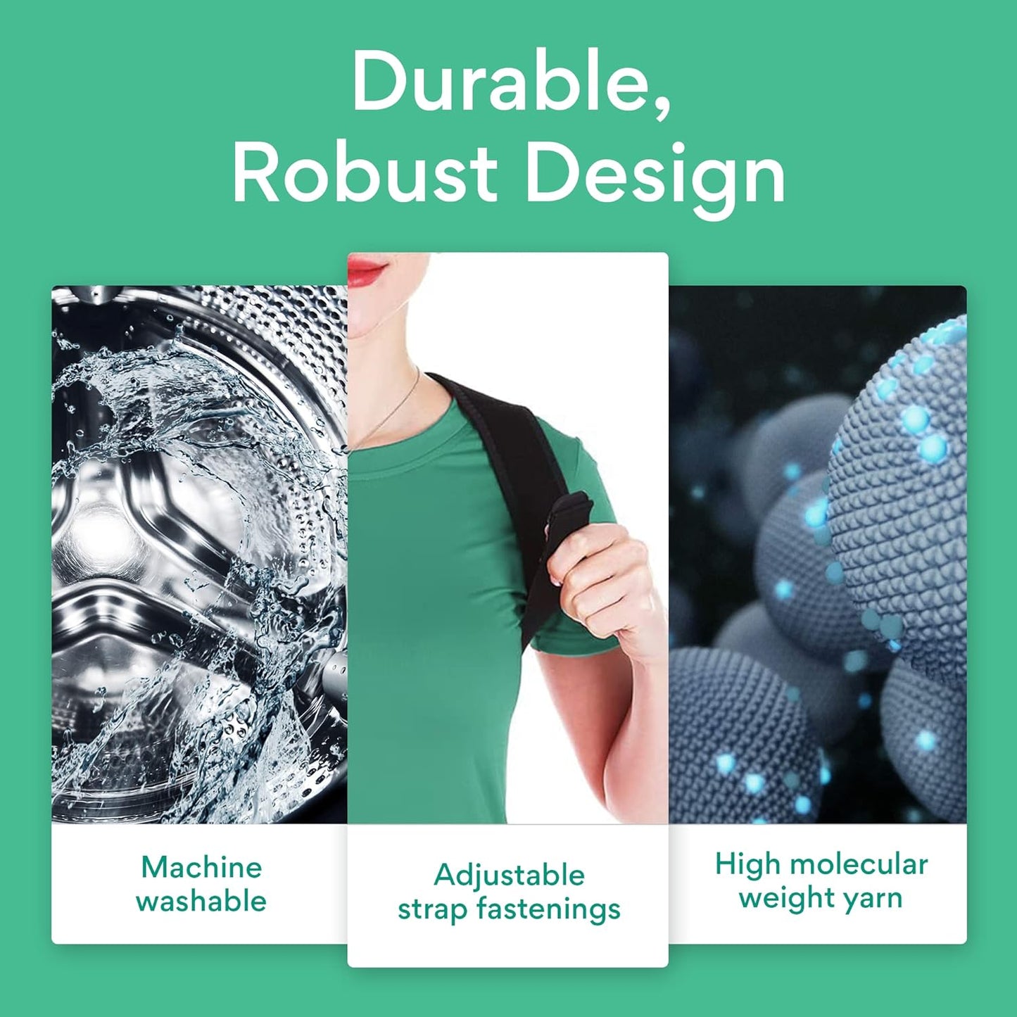 Supportiback appareil orthopédique thérapeutique pour le haut du dos, corrige la posture, sangles rembourrées épaisses, réglable, se porte comme un sac à dos