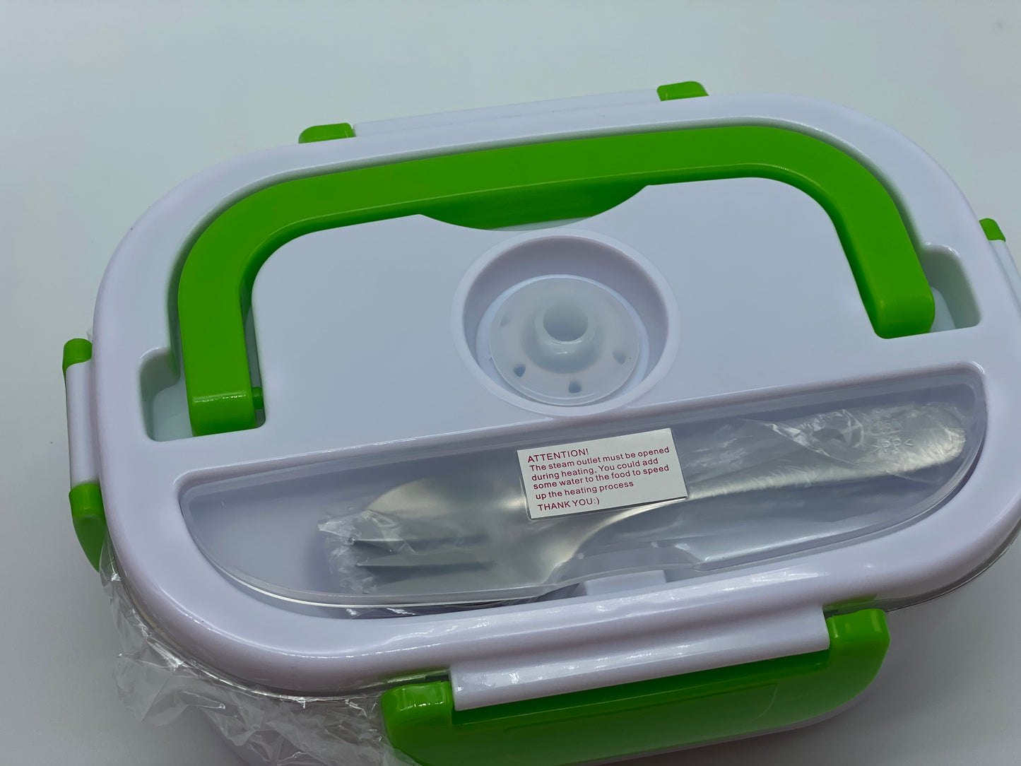 Boîte Chauffante Lunch Box 1.5L Électrique Boîte à Lunch Thermique 12V 24V 220V 40W 3 en 1 Boîte Alimentaires Boîte Repas revêtement en Isolation en Acier Inoxydable Boîtes-Repas