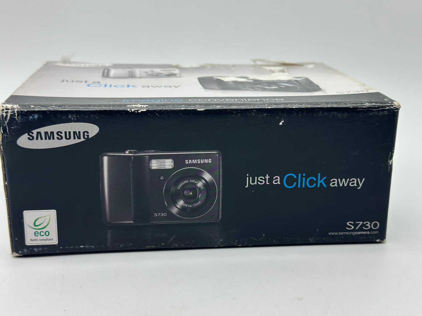 Appareil photo Compact Samsung L730 Noir compact - 7.2 MP - 3x zoom optique - flash 10 Mo - noir - Samsung