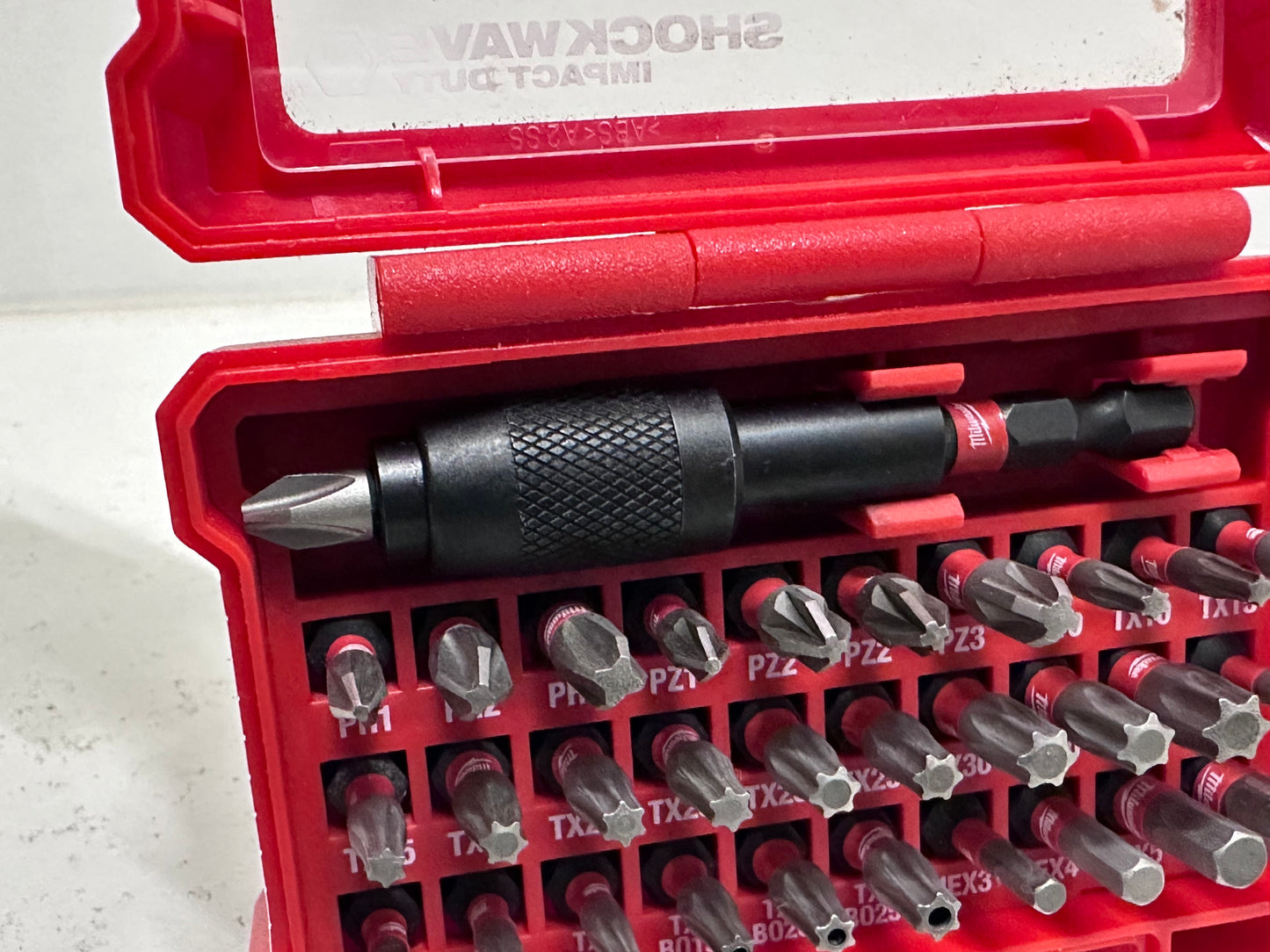 Milwaukee Shockwave 4932472060 Lot de 31 embouts de tournevis