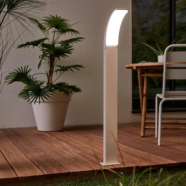 Potelet extérieur Led Lakko, 1500 lumens blanc INSPIRE