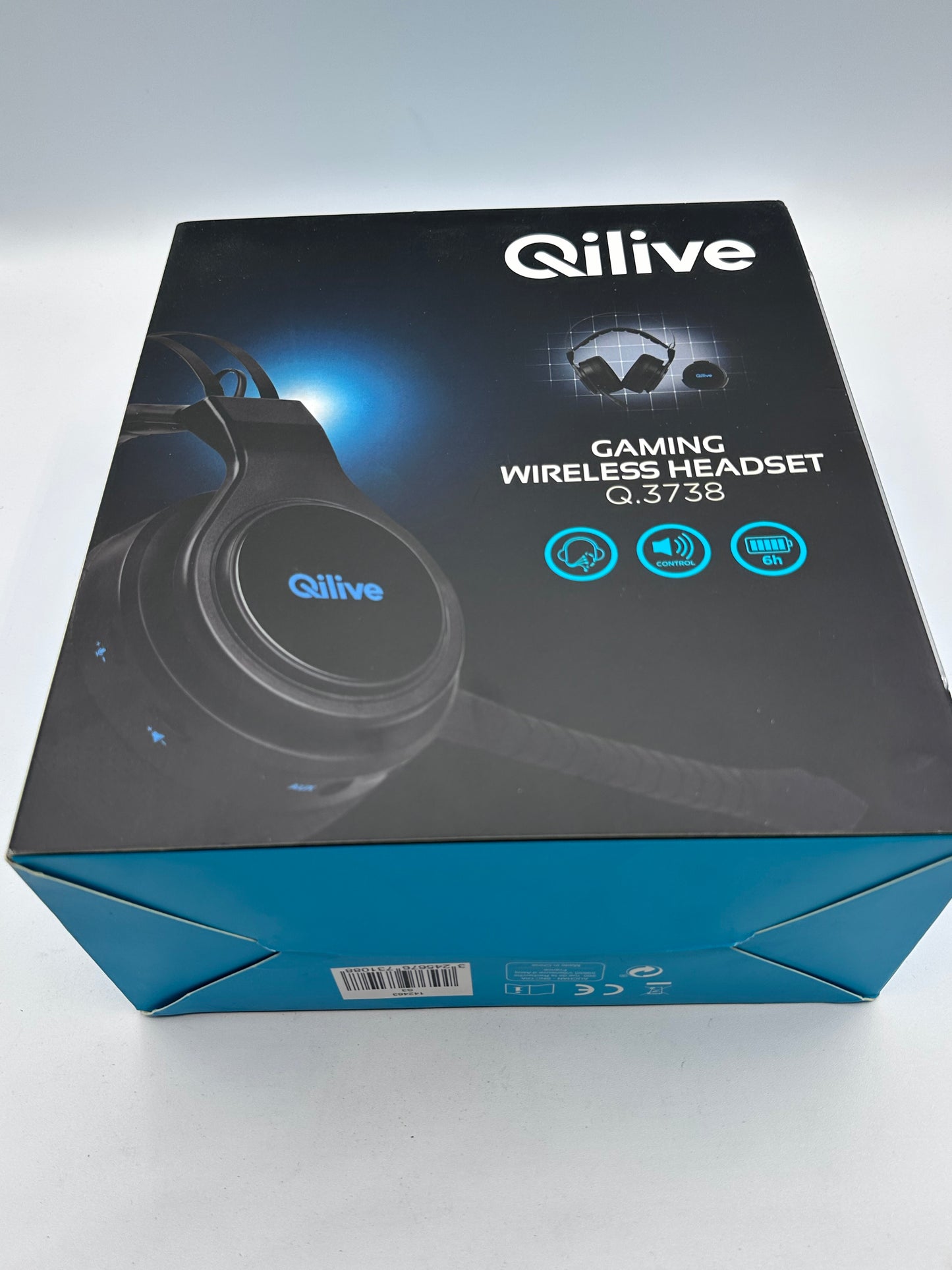 QILIVE
Casque sans fil Gaming Q.3738 Noir
Microphone - Stéréo - 6 heures d'autonomie