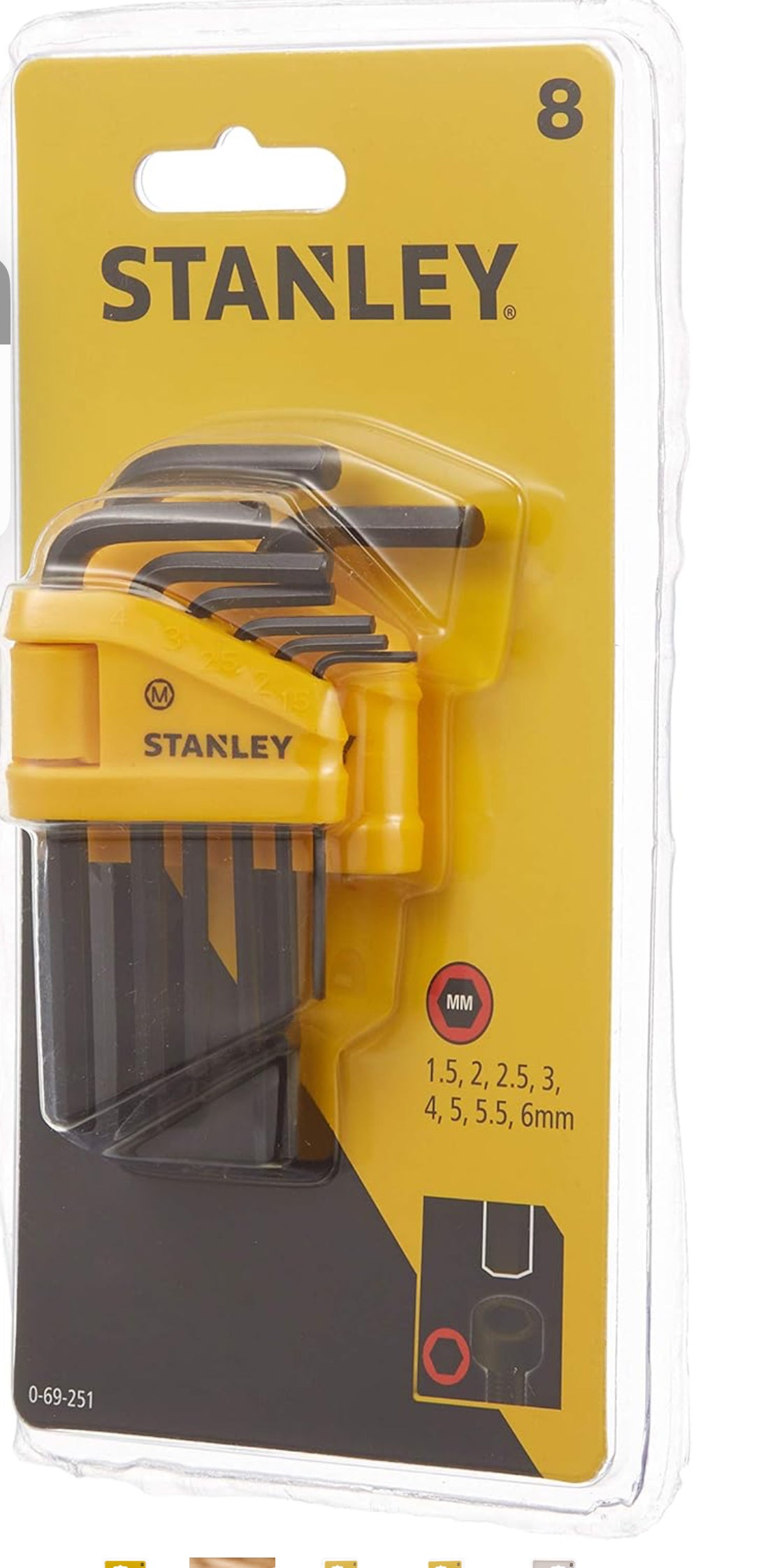 STANLEY 0-69-251 Tournevis