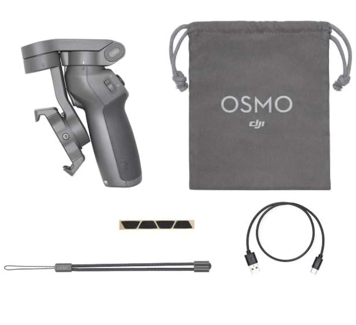 DJI Osmo Mobile - stabilisateur mobile pliable, cardan 3 axes