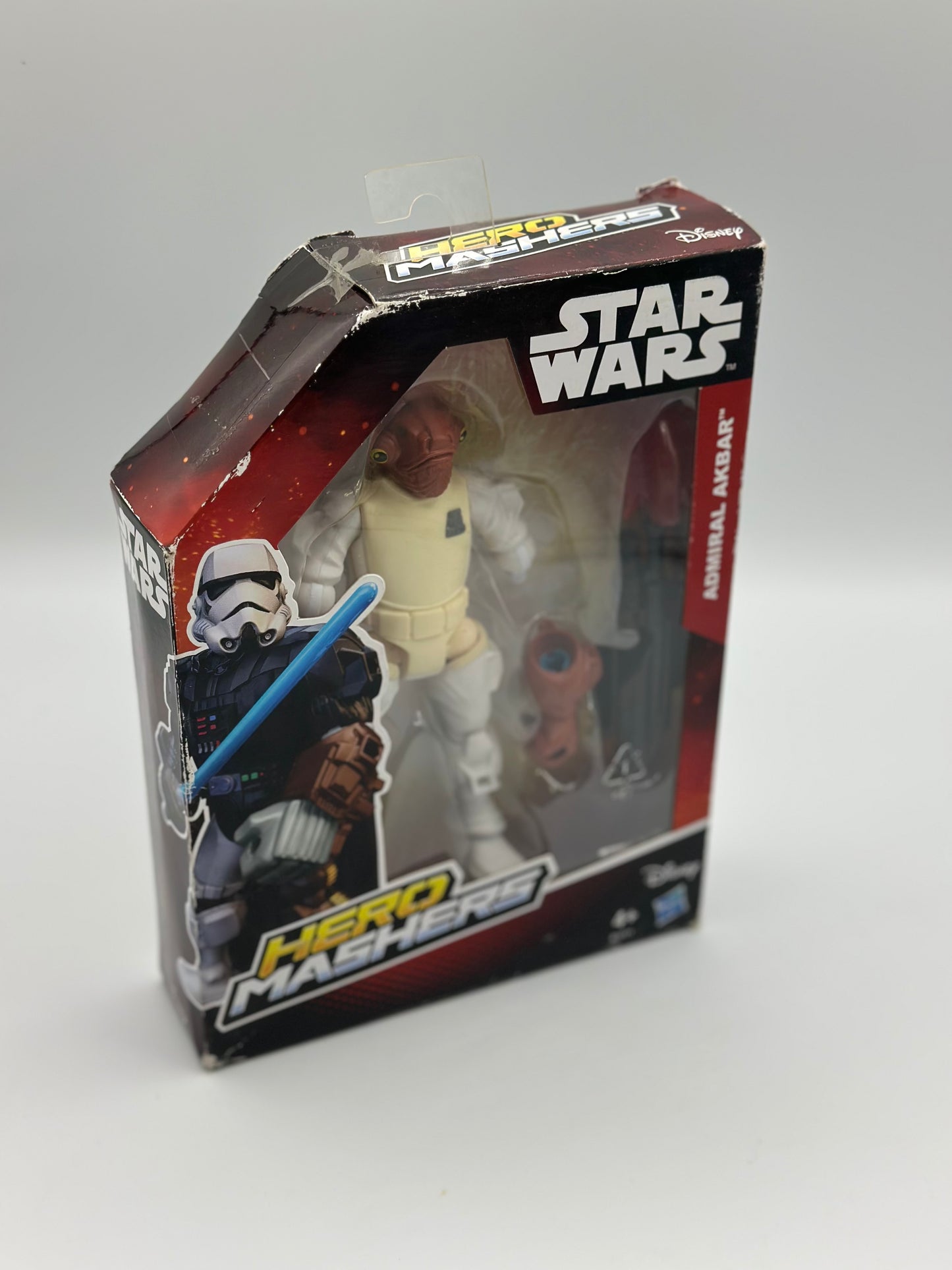 Star Wars Hero Mashers Figurine Amiral Ackbar du Film Épisode VI – Multicolore