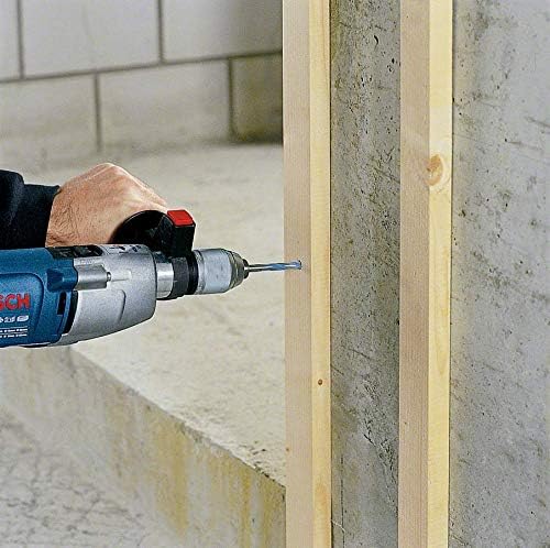 Bosch Professional 7 pièces. Ensemble de forêts(Multi Construction, Ø 4/5/6/6/8/10/12 mm, Suffisant pour Bohrmaschins avec Support de foret à tige ronde)