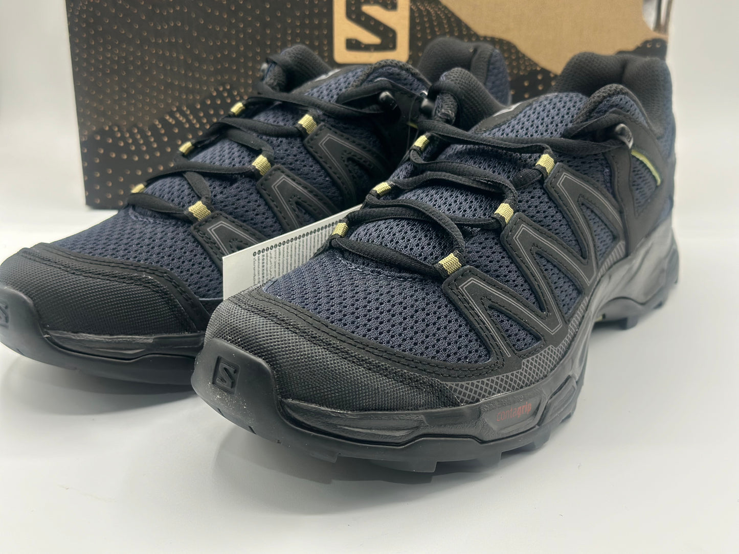 SALOMON Chaussures de Trail Noir Homme Salomon neuves et authentique