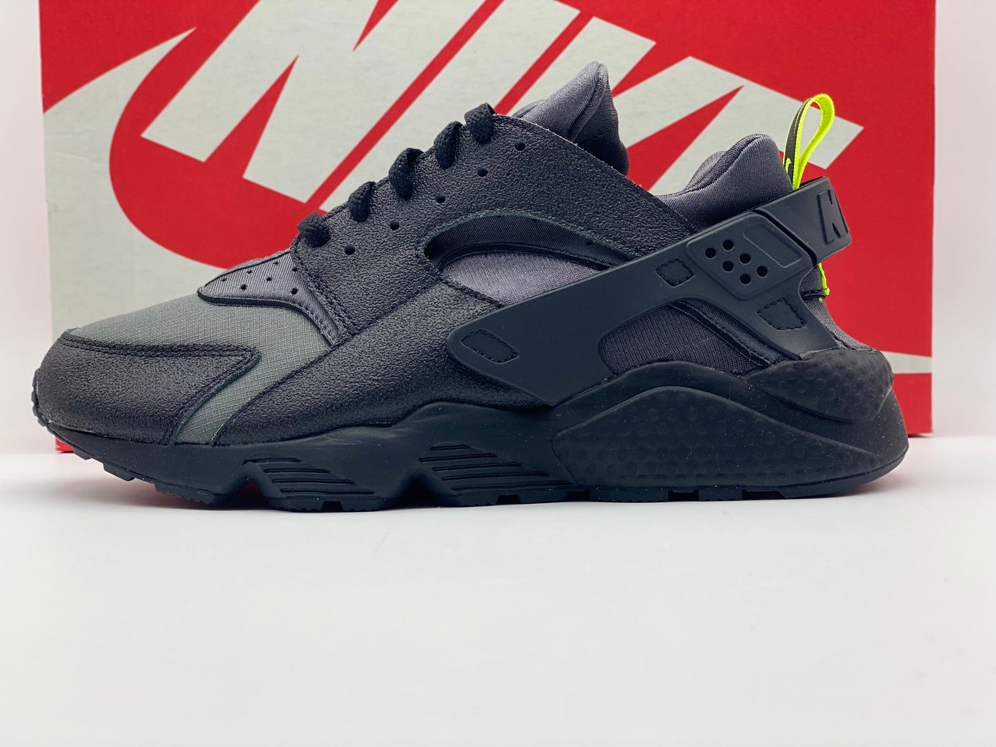 Nike air Huarache Hommes Sneaker Noir Loisirs Chaussures de Sport