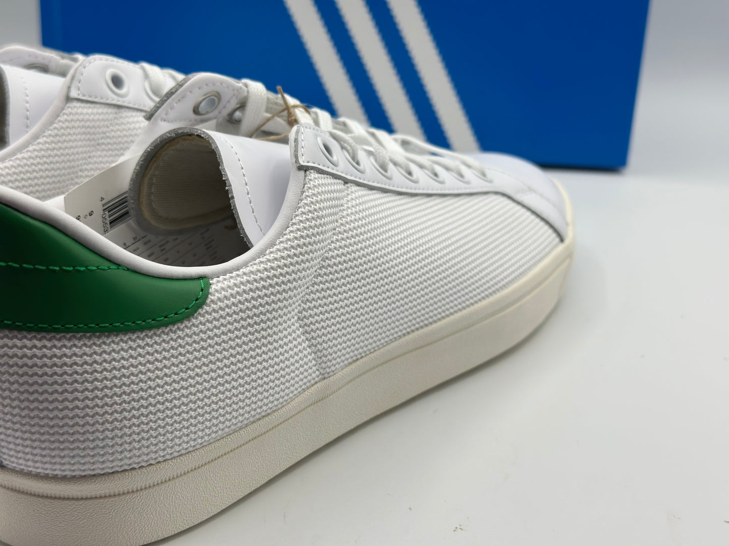 adidas Originals Rod Laver Chaussures vintage pour homme Blanc nuage/vert