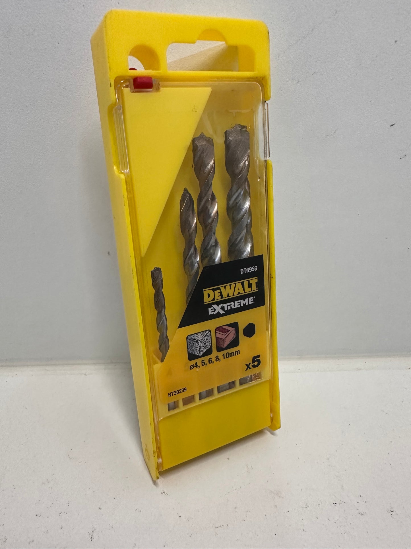 Coffret de 5 forêts béton Extreme DEWALT DT6956-QZ Ø 4,5,6,8,10mm