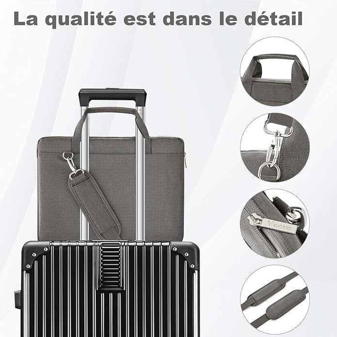 Sacoche Pochette Ordinateur Portable, Protection 360° neuve