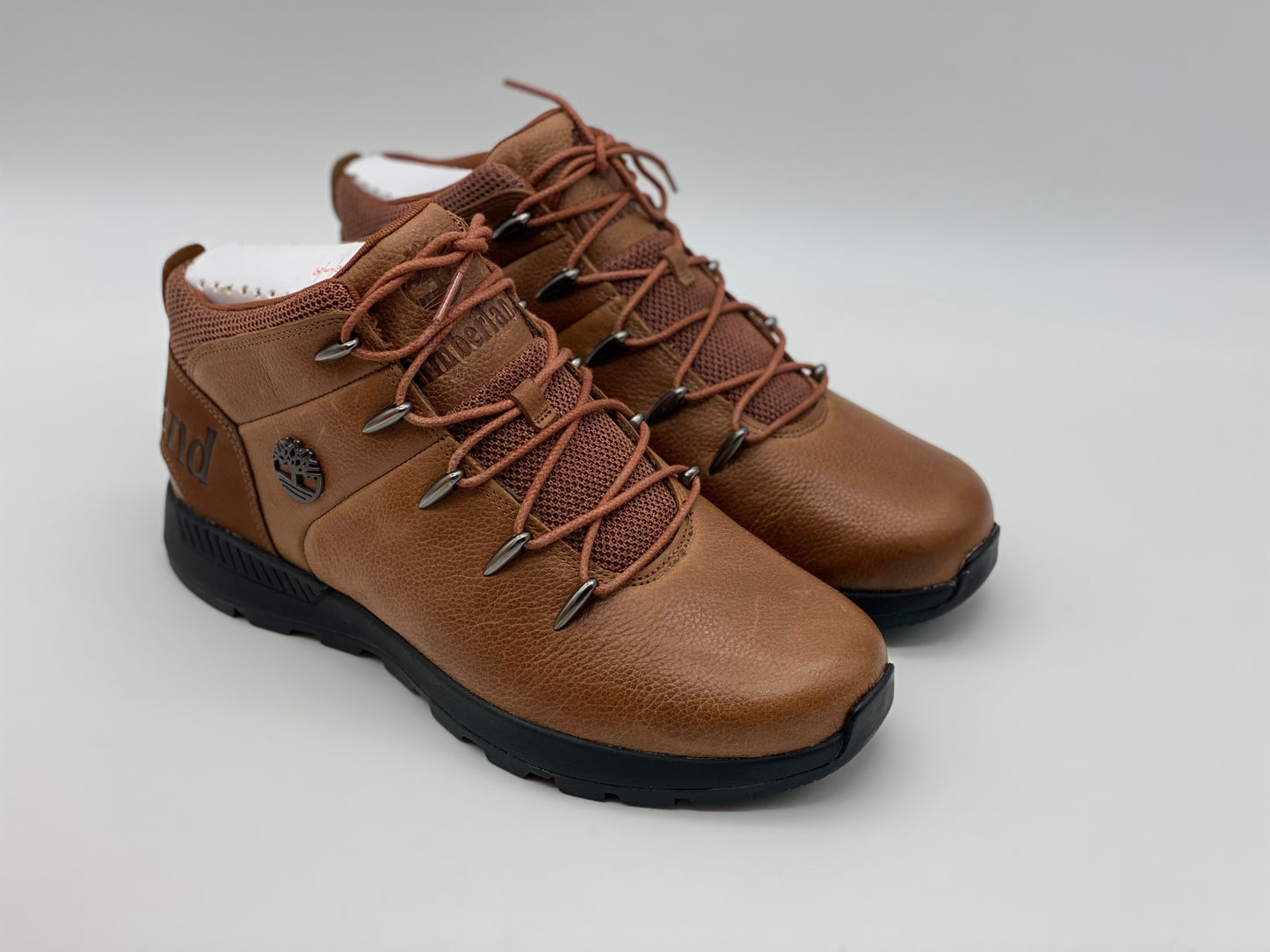 Basket mi-haute à lacets Sprint Trekker pour homme en orange TIMBERLAND