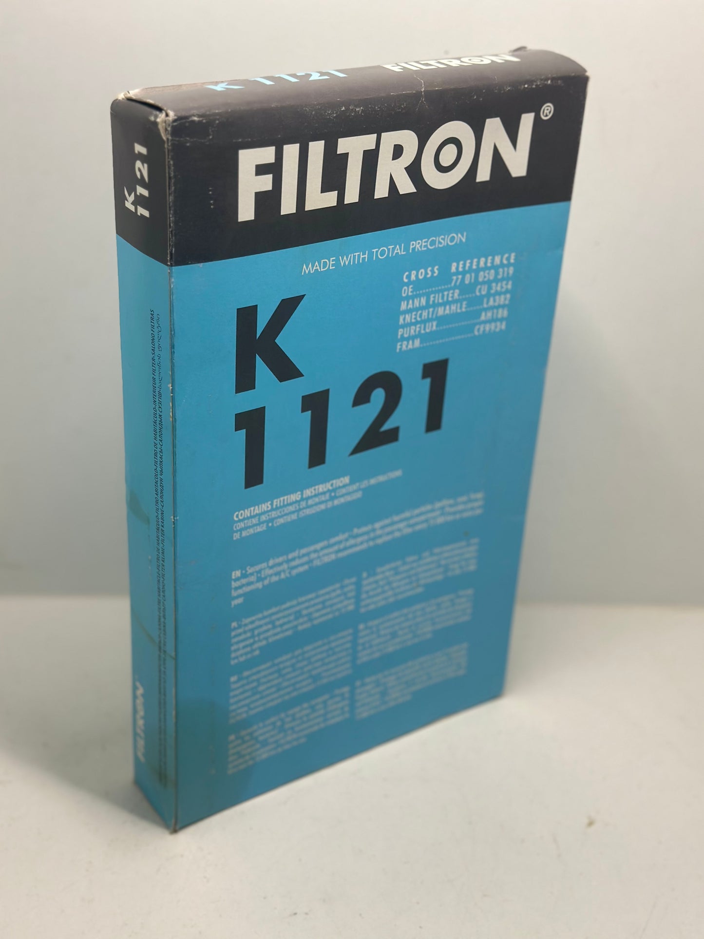 FILTRE d’habitacle
K 1121
CODE EAN : 5904608811226