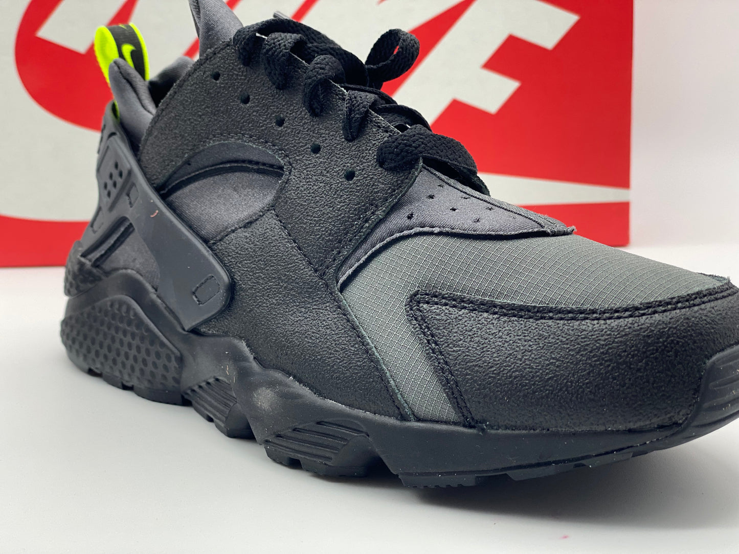 Nike air Huarache Hommes Sneaker Noir Loisirs Chaussures de Sport