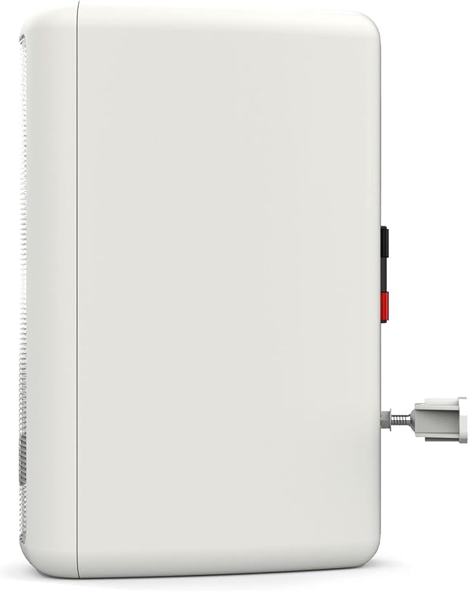 Enceintes Hi-FI Passives d'Étagère - Paire d'Enceintes Stéréo à 2 Voies - Haut-Parleur 75W - Support Mural Inclus - Haut-Parleurs de Graves 4" - Son Surround