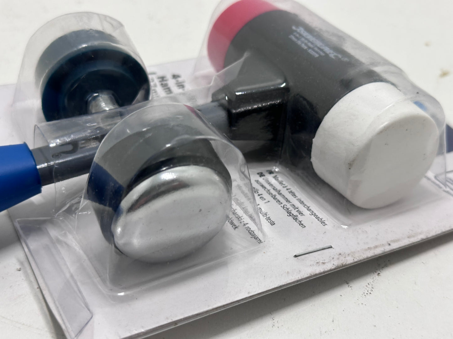 Silverline - Maillet à 4 têtes interchangeables en Acier allié ø Tête 37 mm Multicolore