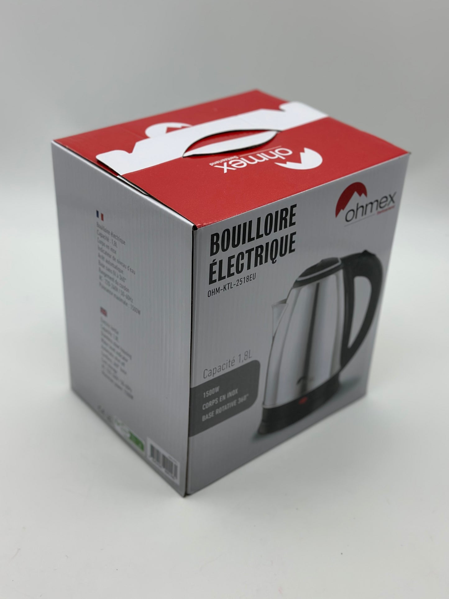 Bouilloire électrique 1,8L KTL-2518EU OHMEX