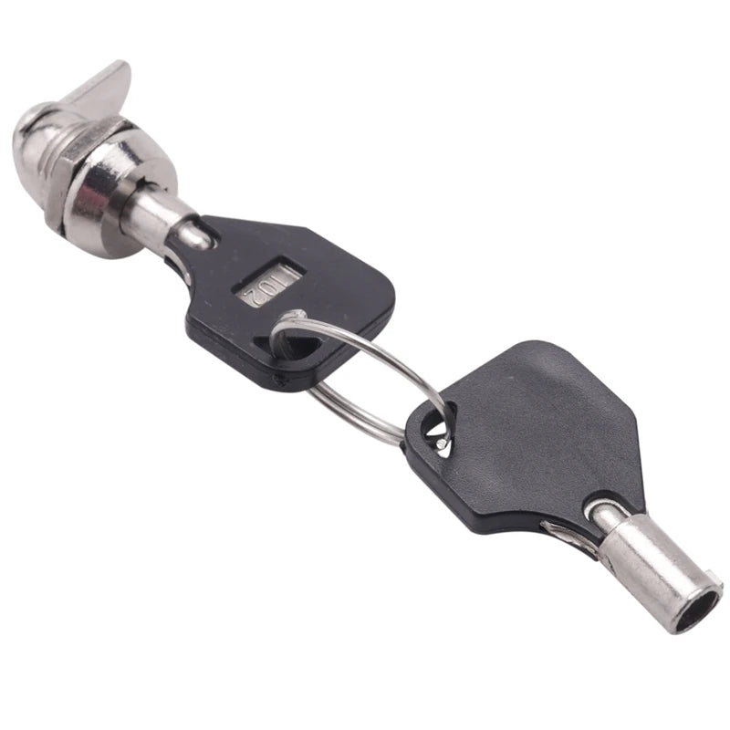 4X serrures Porte d’armoire, boîte aux lettres Quart detour Sécurité